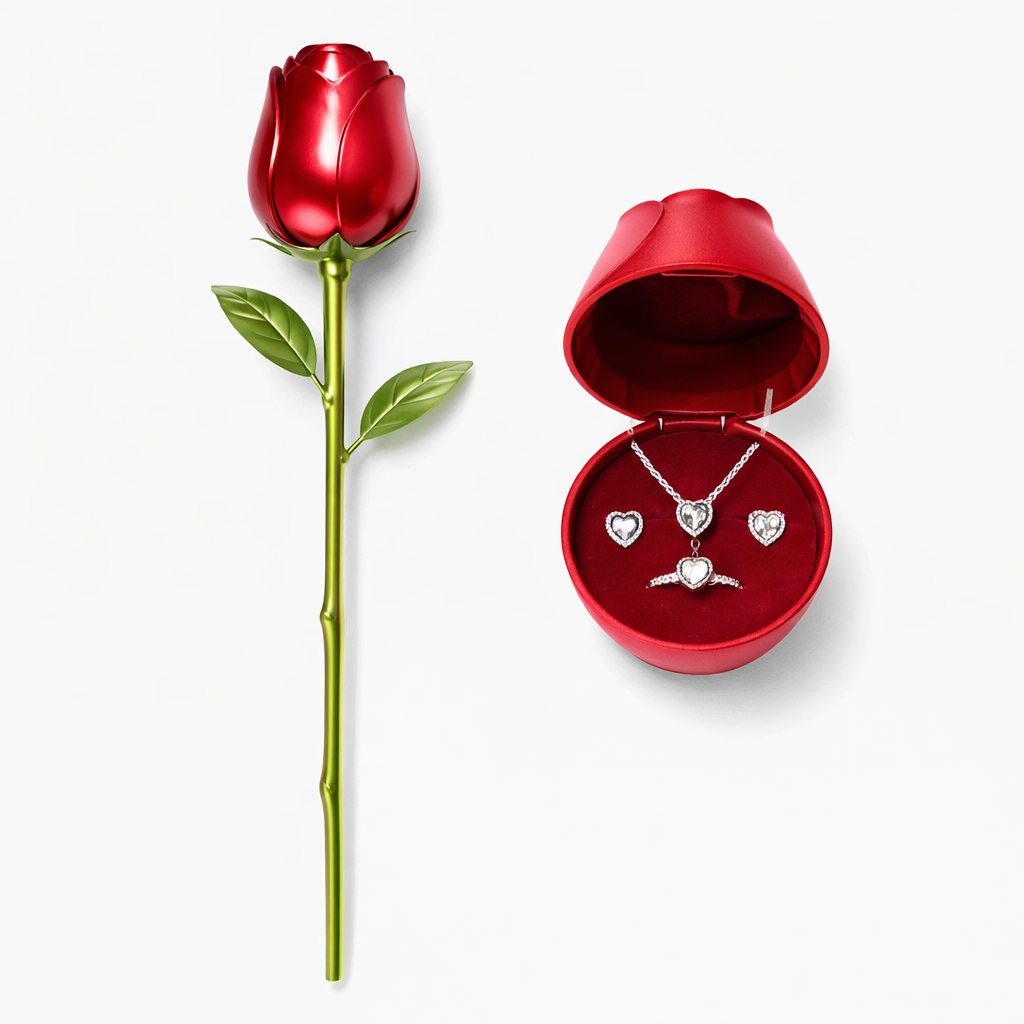 Rose Surprise Bijoux — Le cadeau qui cache bien plus qu’une rose